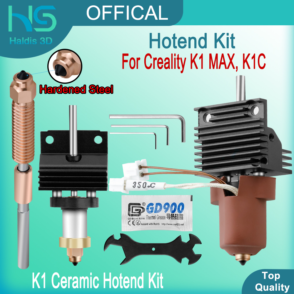 High Flow Ceramic Hotend - Zestaw Hotend do Creality K1C/K1 Max