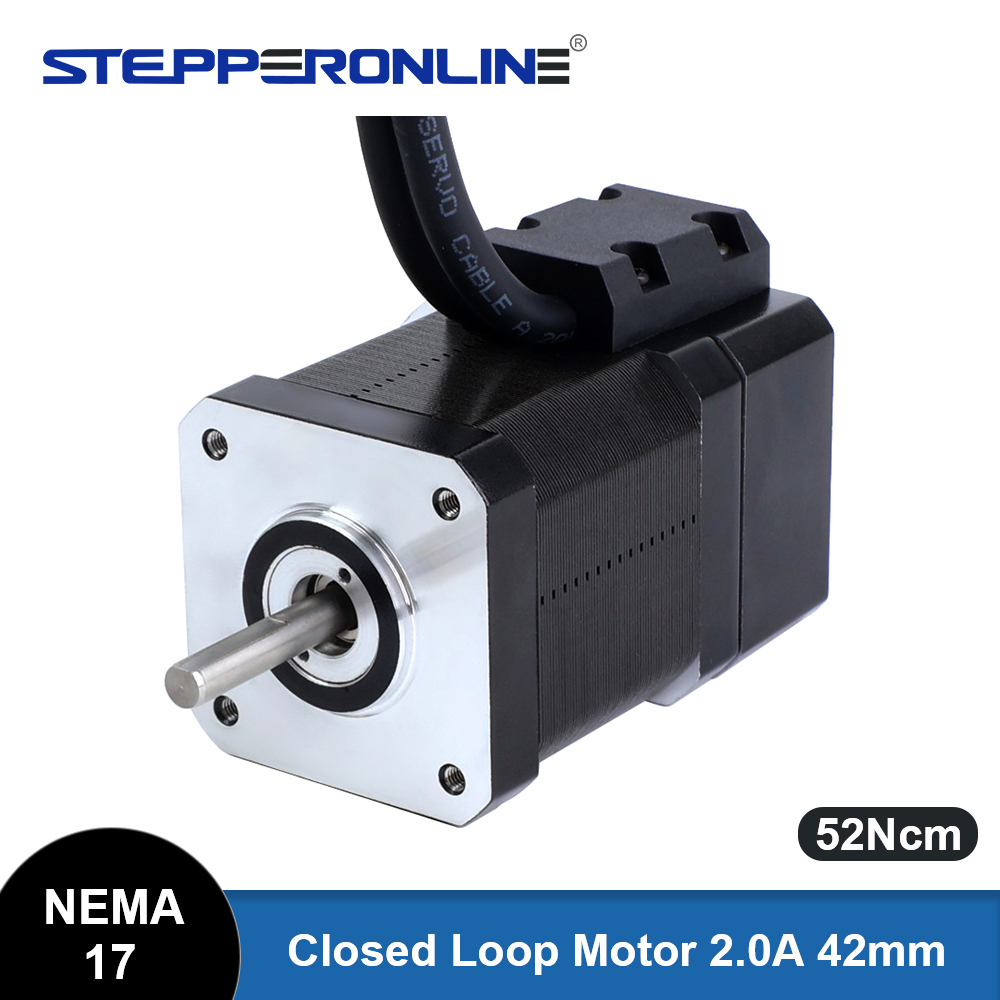 Closed Loop Stepper Motor Nema 17 - STEPPERONLINE Nema 17 pętla zamknięta silnik