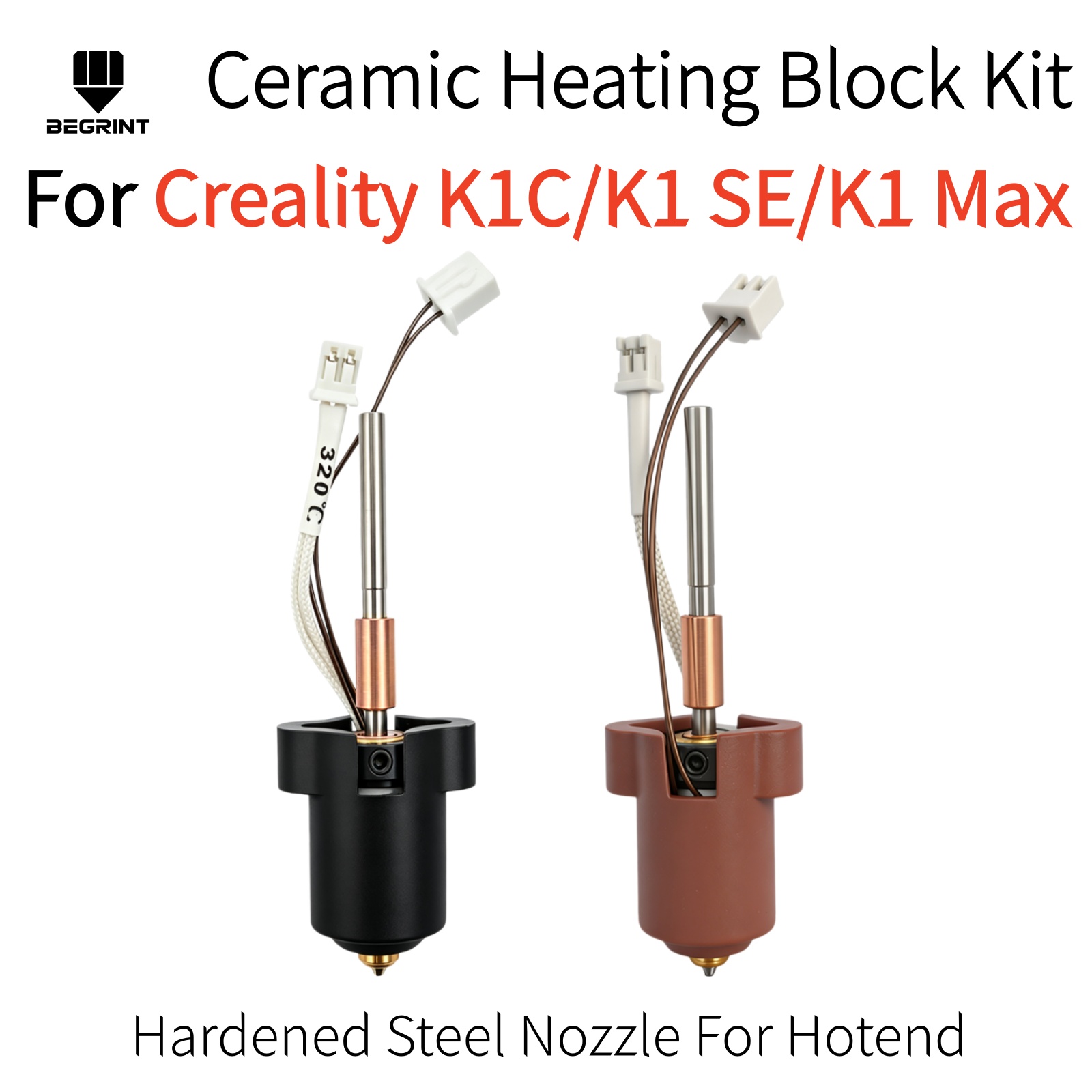 High Flow Ceramic Hotend - Zestaw Hotend do Creality K1C K1