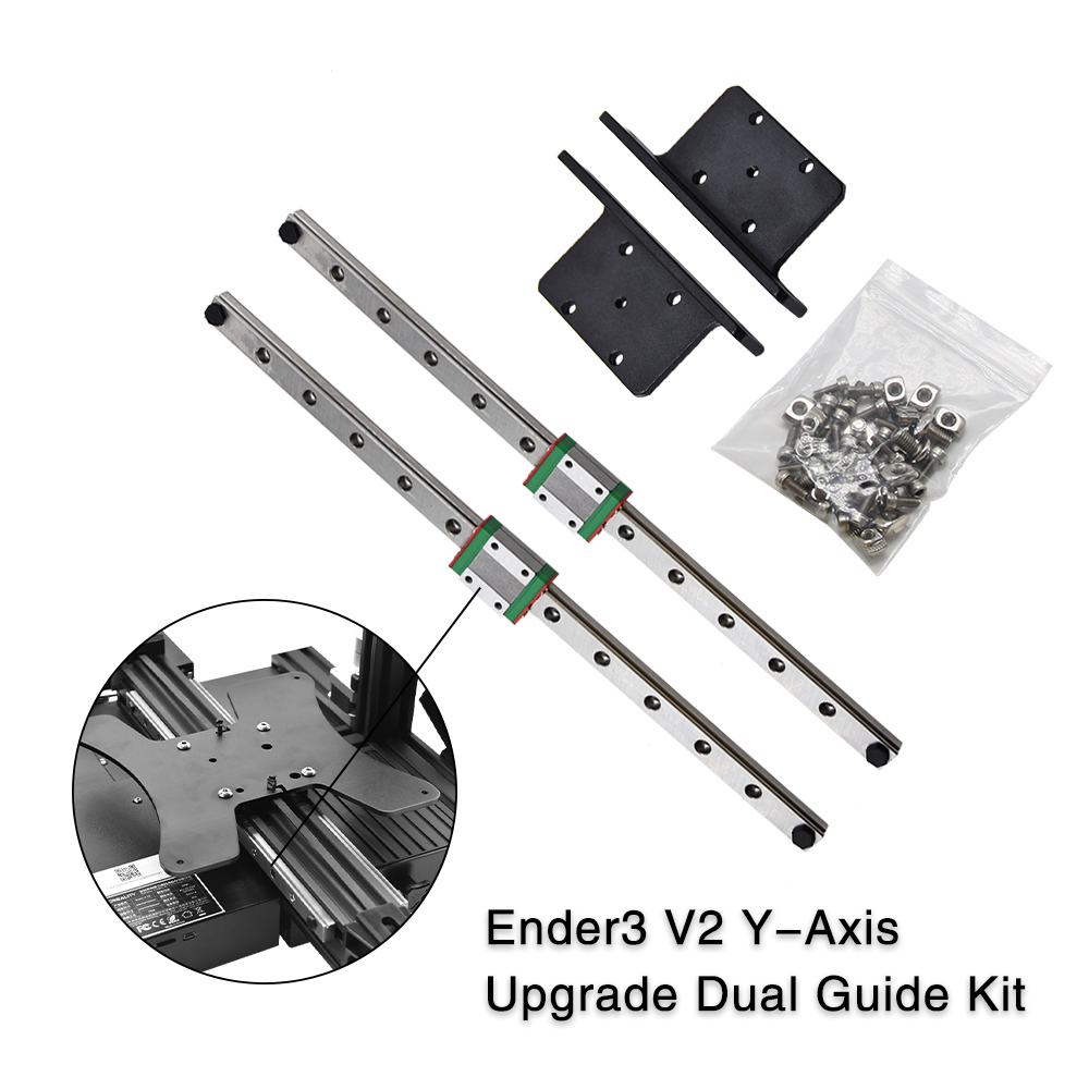 Linear Rail Mgn12H Set - Zestaw do modernizacji prowadnic liniowych osi