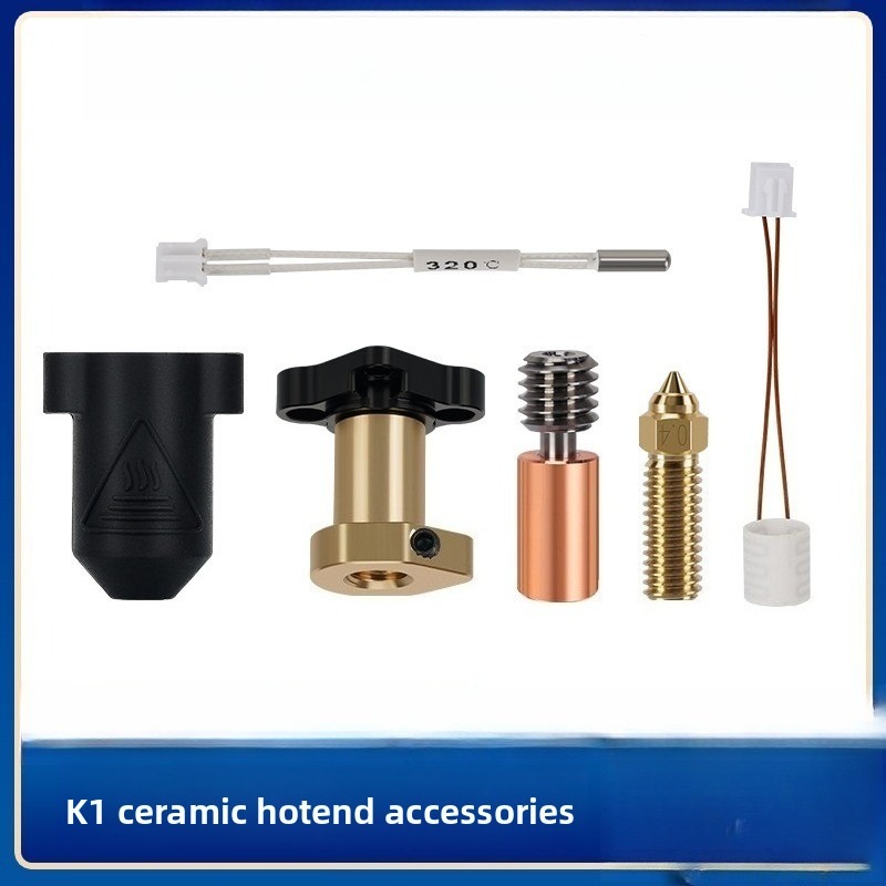 High Flow Ceramic Hotend - Kreatywne akcesoria do druku 3D K1/max,