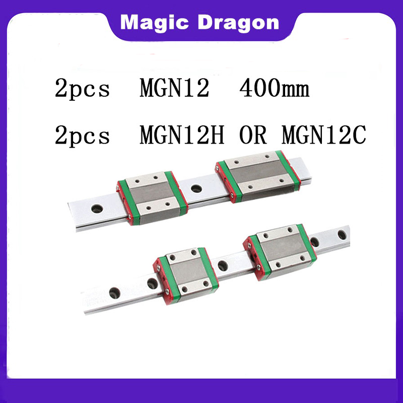 Linear Rail Mgn12H Set - Magic Dragon 2 SZT. 12mm Liniowa