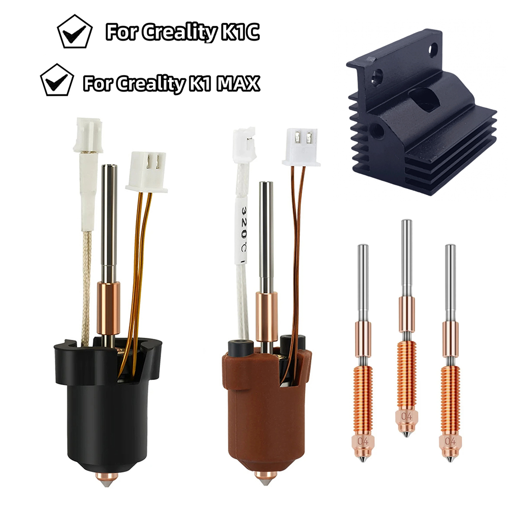 High Flow Ceramic Hotend - Hotend do Creality K1C K1 MAX