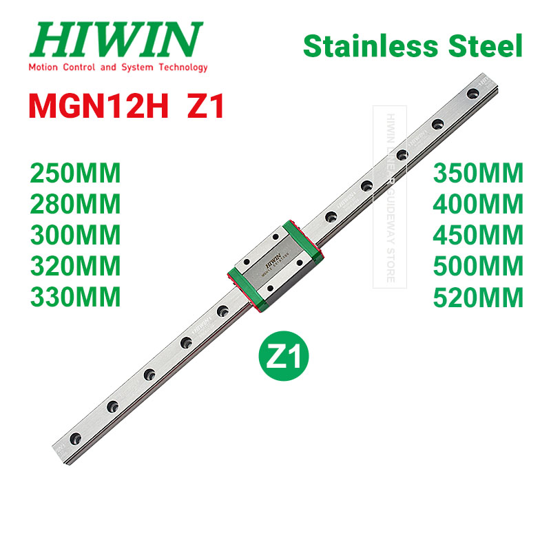 Linear Rail Mgn12H Set - HIWIN MGN12H Z1 Szyna liniowa HIWIN
