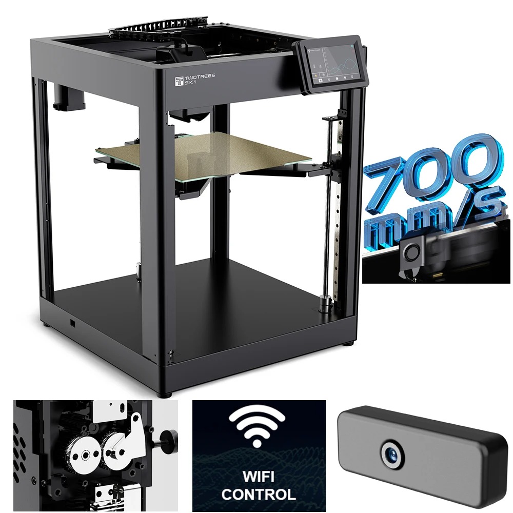 Corexy 3D Printer Kit - Drukarka 3D Twotrees SK1 High Speed,