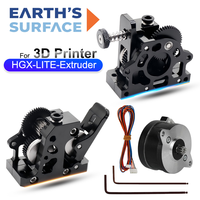 HGX LITE Dual Gear Hard Steel  – Direct Drive Dual Gear Extruder High Speed recenzja i cena