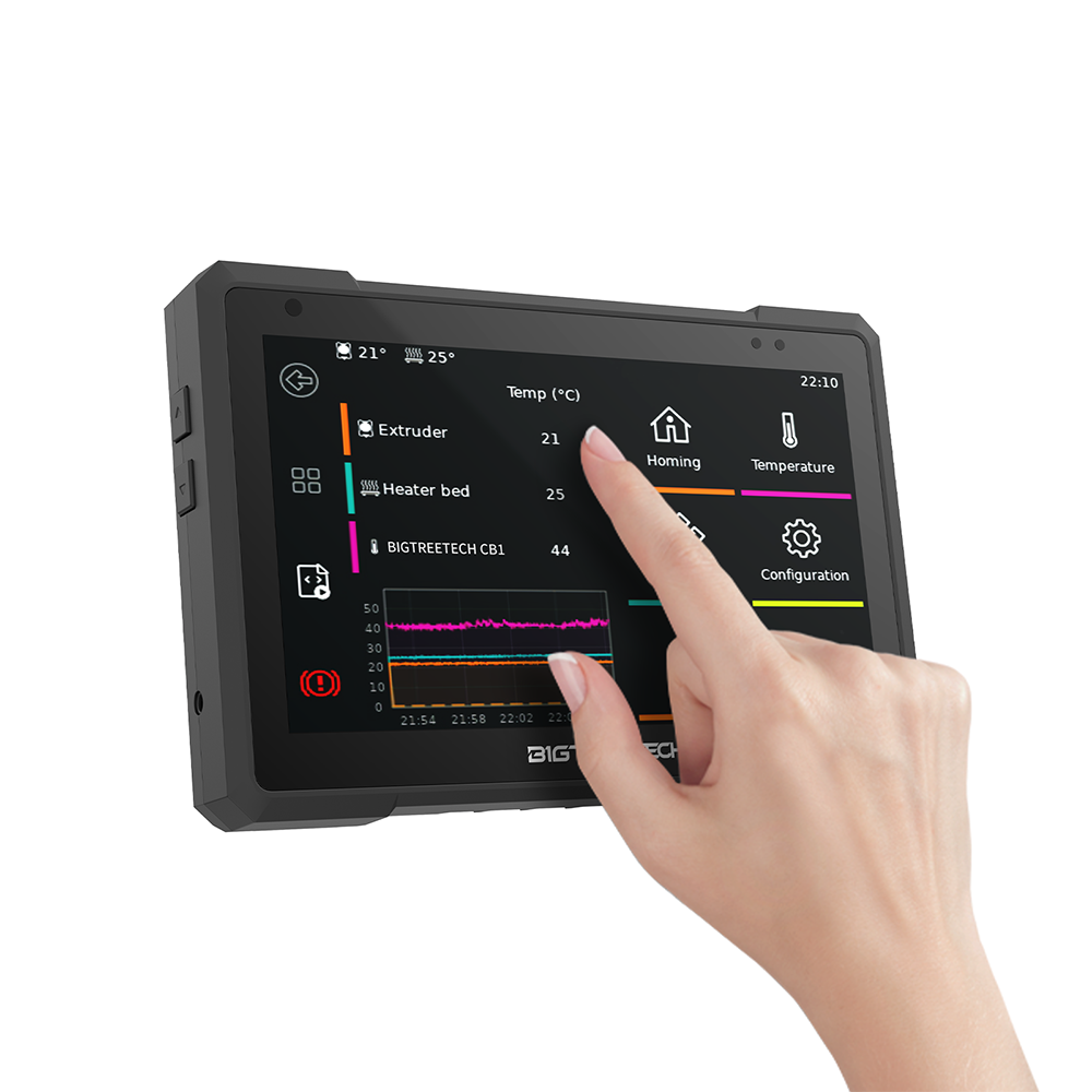 BIGTREETECH Pad 7 IPS Ekran Do – Klipper Pad 7 Inch recenzja i cena