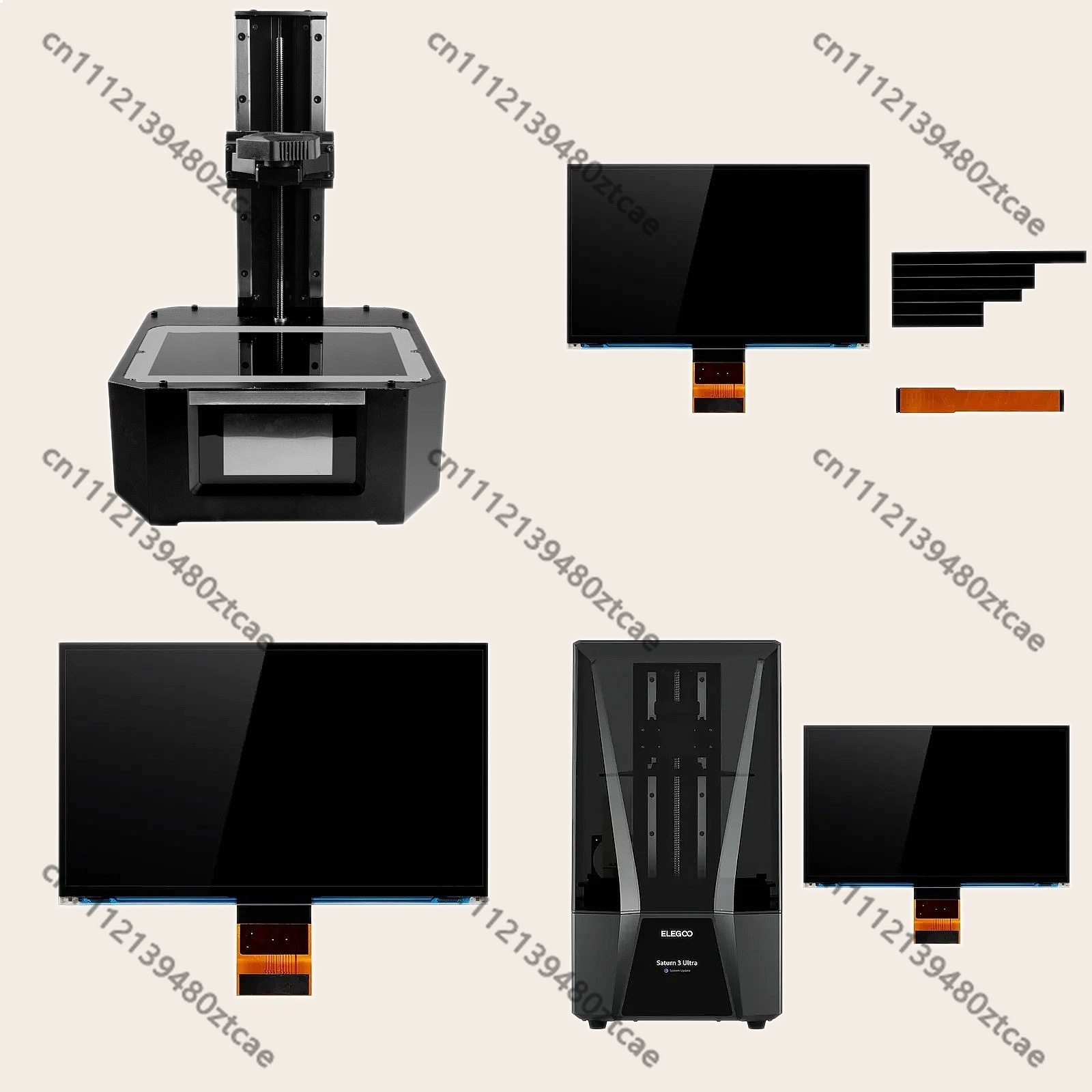 Ekran LCD monochromatyczny 12K – 12K Monochrome Lcd Resin 3D Printer recenzja i cena