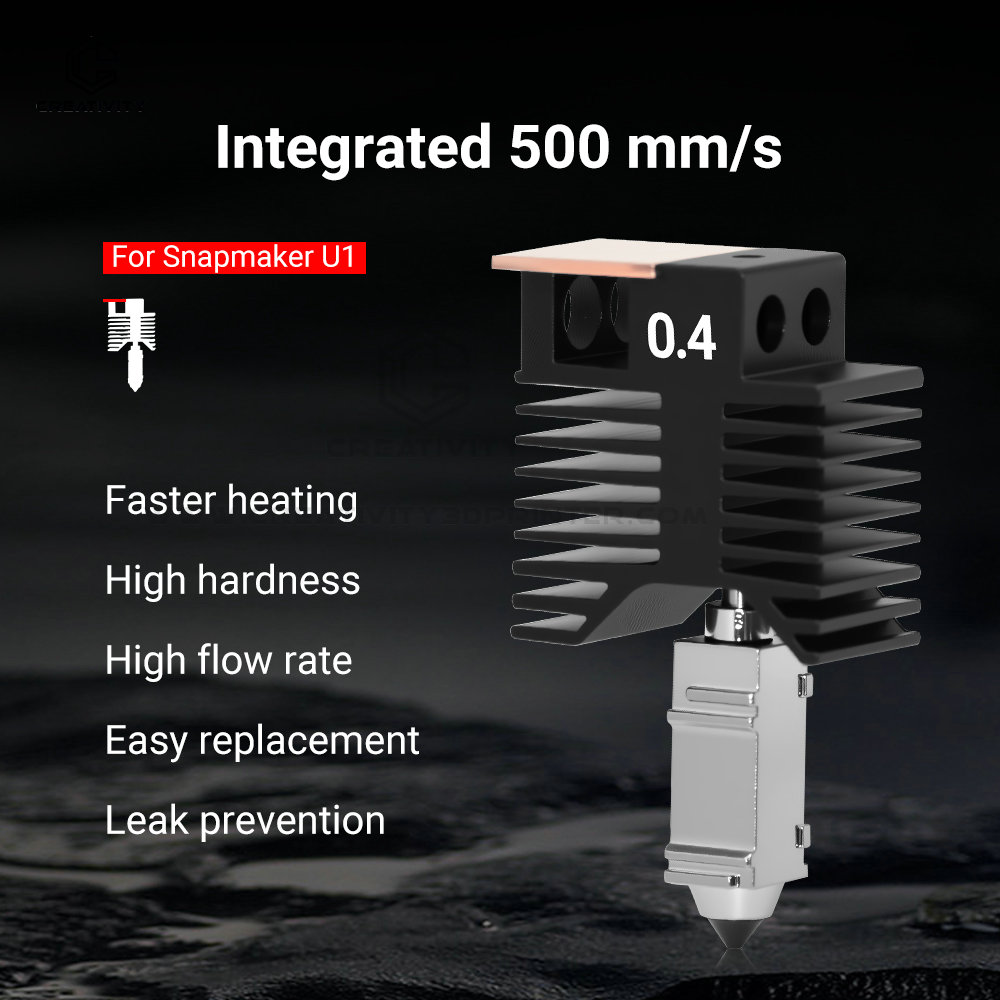 Zestaw Hotendu Snapmaker U1 0. – High Flow Ceramic Hotend recenzja i cena