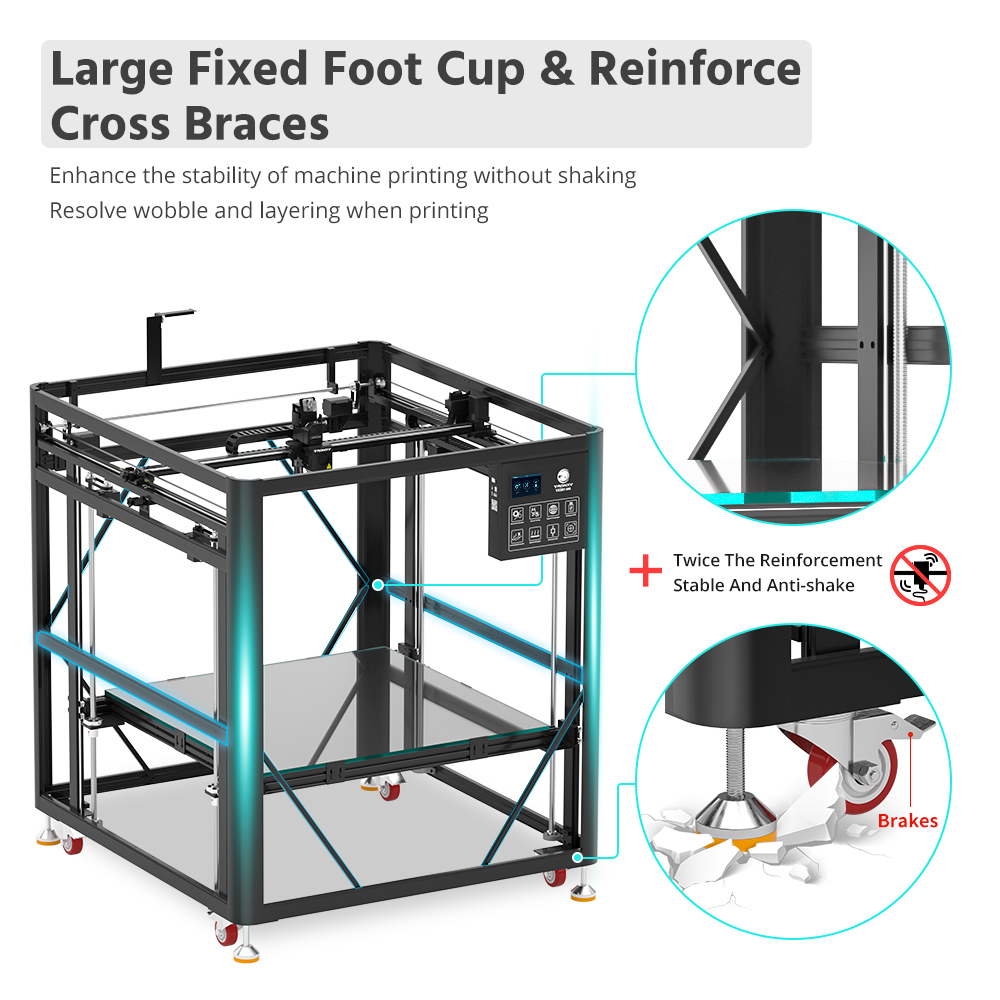 Najnowsze drukarki 3D Tronxy V – Corexy 3D Printer Kit recenzja i cena