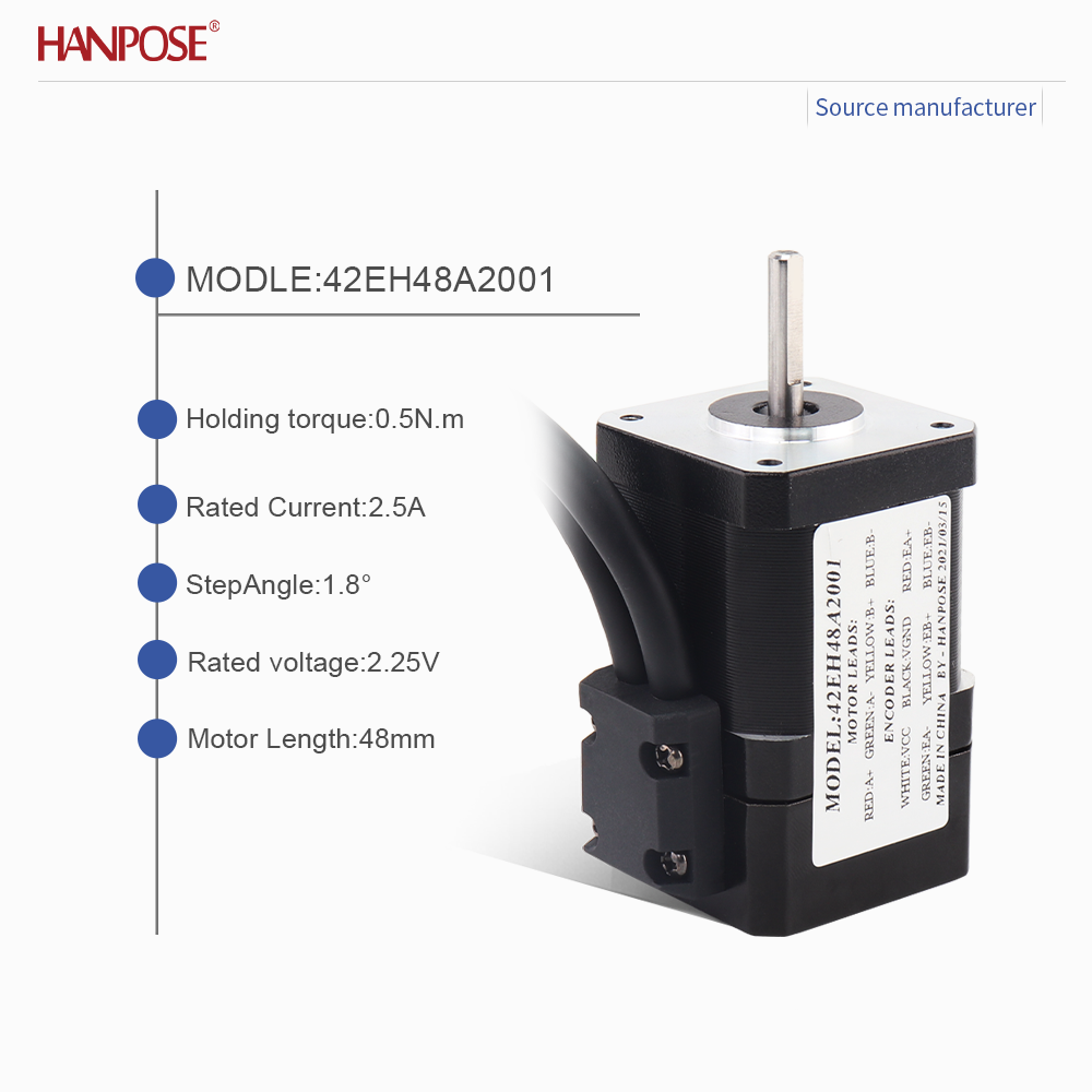 Silnik krokowy z zamkniętą pęt – Closed Loop Stepper Motor Nema 17 recenzja i cena