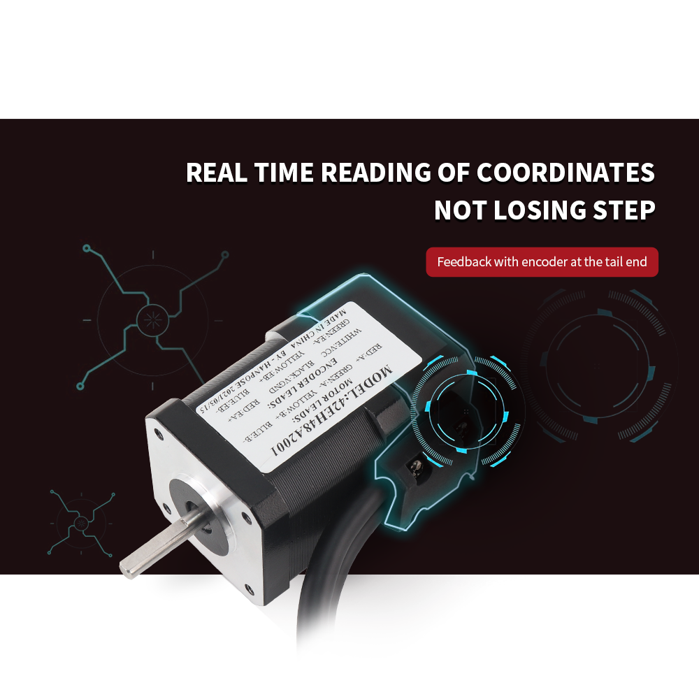 Silnik krokowy z zamkniętą pęt – Closed Loop Stepper Motor Nema 17 recenzja i cena