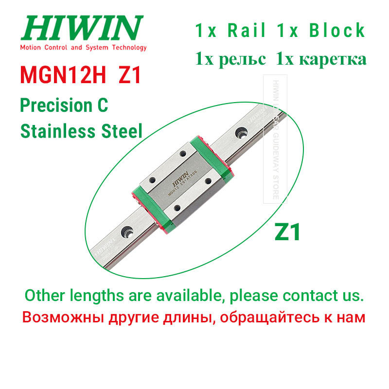 HIWIN MGN12H Z1 Szyna liniowa  – Linear Rail Mgn12H Set recenzja i cena