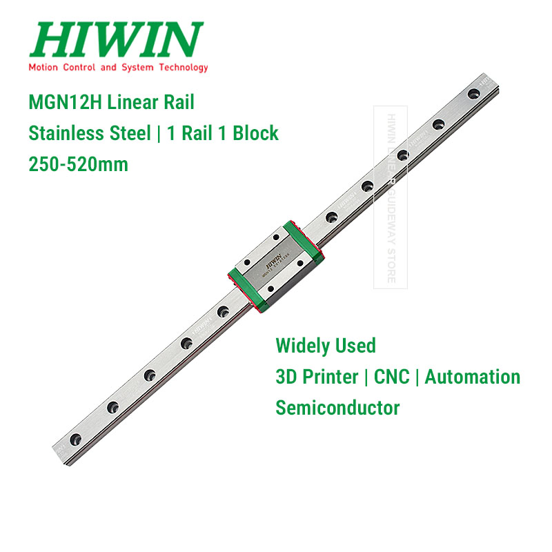 HIWIN MGN12H Z1 Szyna liniowa  – Linear Rail Mgn12H Set recenzja i cena