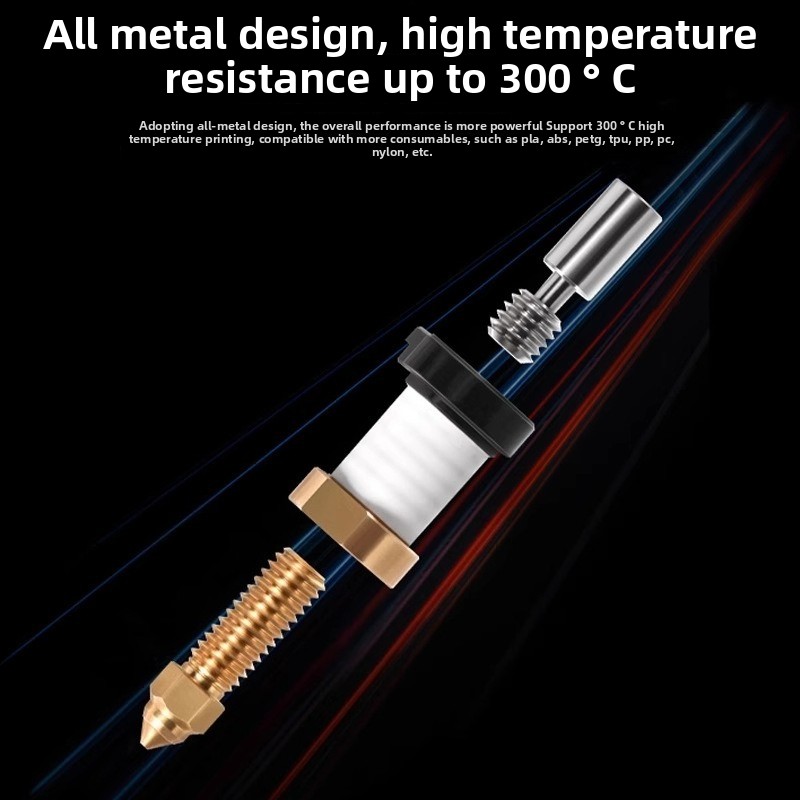 Akcesoria do drukarek 3D K1/K1 – High Flow Ceramic Hotend recenzja i cena