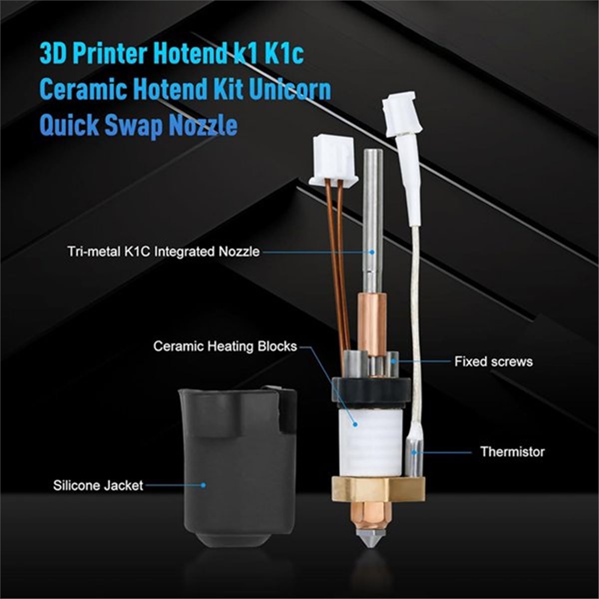 L70A Termistor do Hotendu Crea – High Flow Ceramic Hotend recenzja i cena